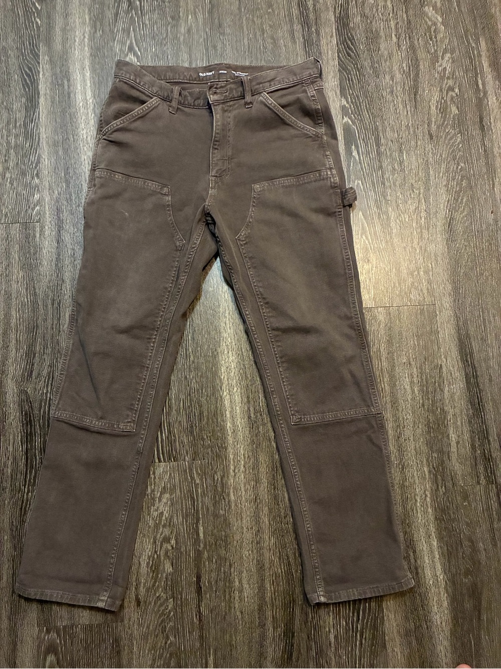 Old Navy Men's Brown Cargo Carpenter Pants